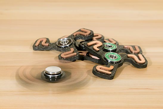 Fidget Spinner made by Carbon Fiber